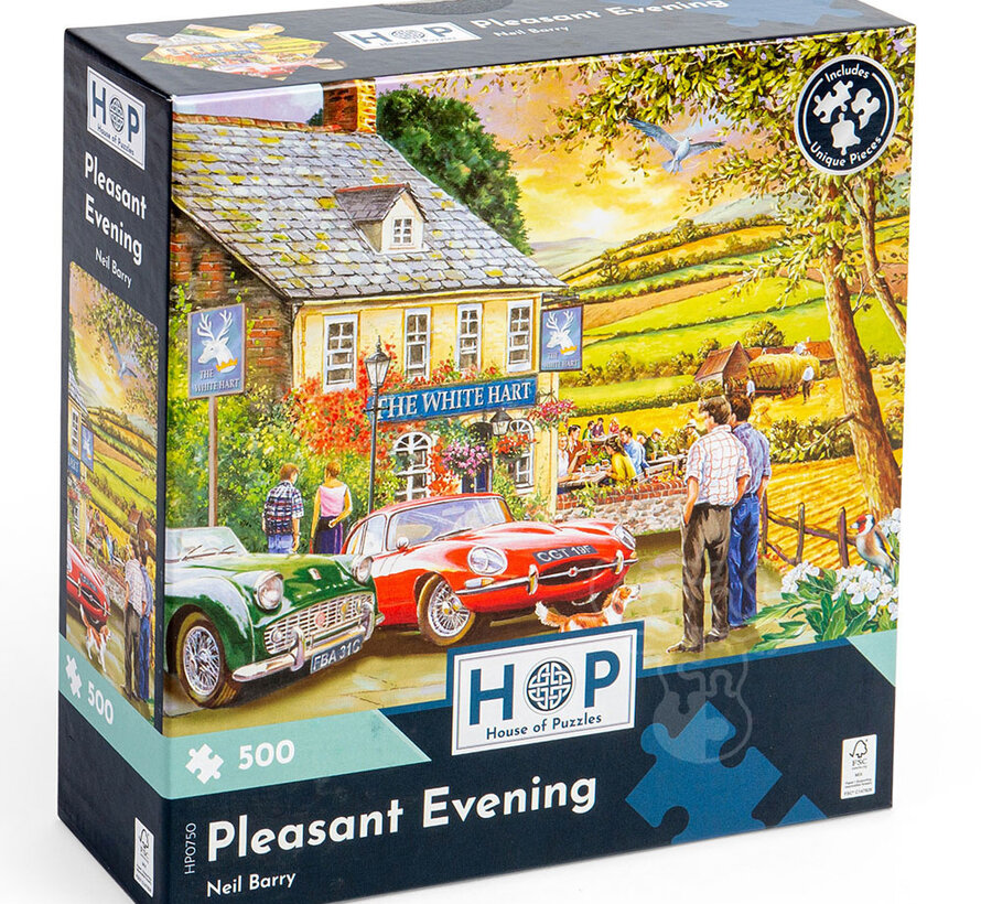 House of Puzzles Pleasant Evening Puzzle 500pcs