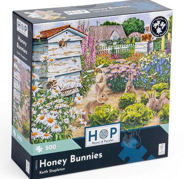 House of Puzzles House of Puzzles Honey Bunnies Puzzle 500pcs