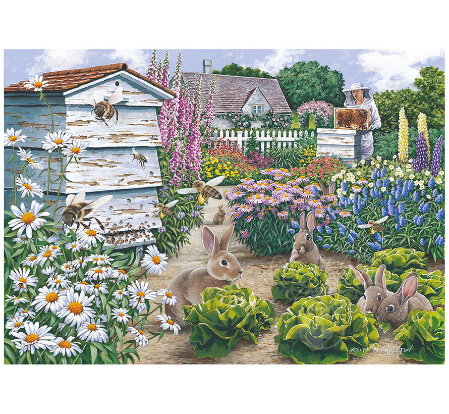 House of Puzzles Honey Bunnies Puzzle 500pcs