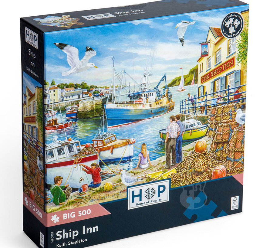 House of Puzzles Ship Inn Puzzle Big 500pcs