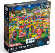 House of Puzzles House of Puzzles Village Fayre (Spot the Difference ) Puzzle Big 500pcs