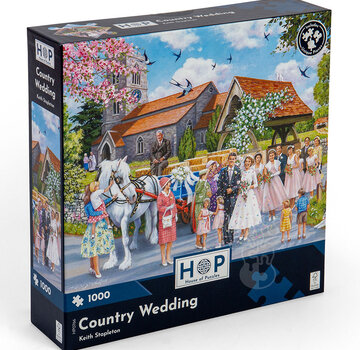 House of Puzzles House of Puzzles Country Wedding  Puzzle 1000pcs