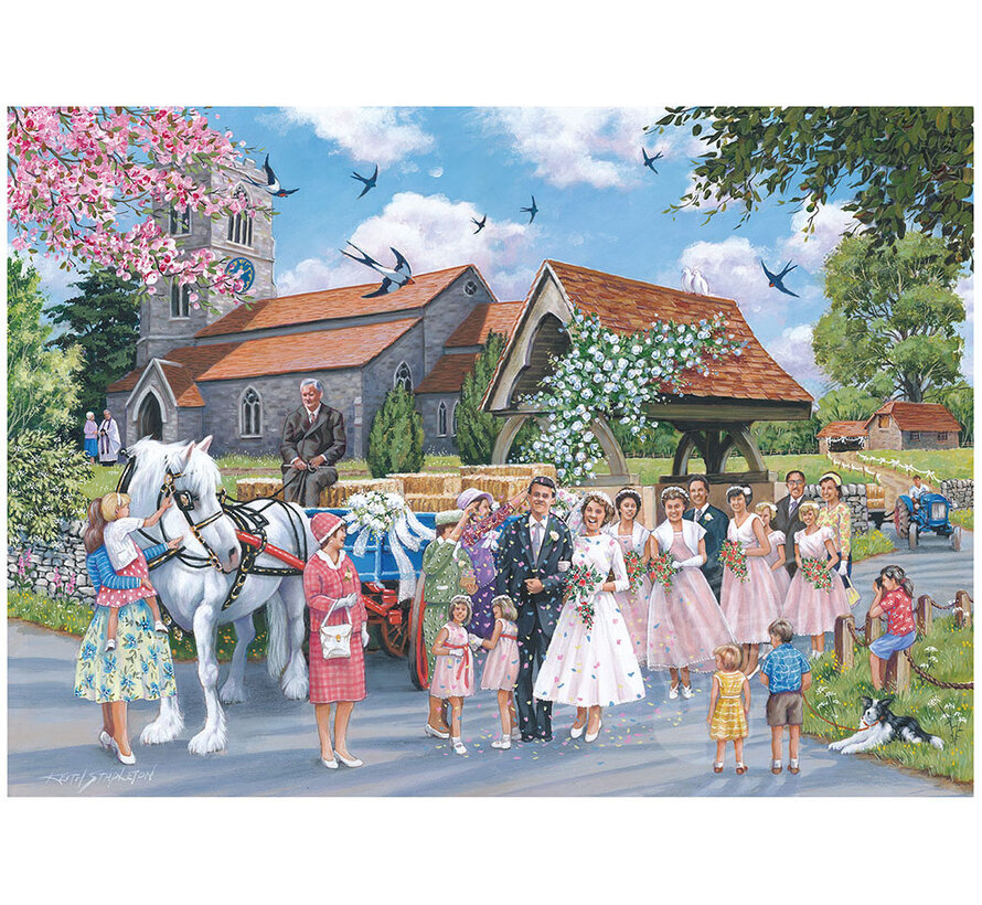 House of Puzzles Country Wedding  Puzzle 1000pcs