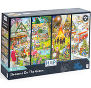 House of Puzzles House of Puzzles Seasons On The Green Puzzle 4 x 500pcs