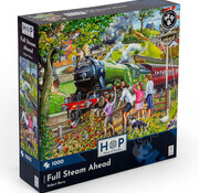 House of Puzzles House of Puzzles Full Steam Ahead Puzzle 1000pcs