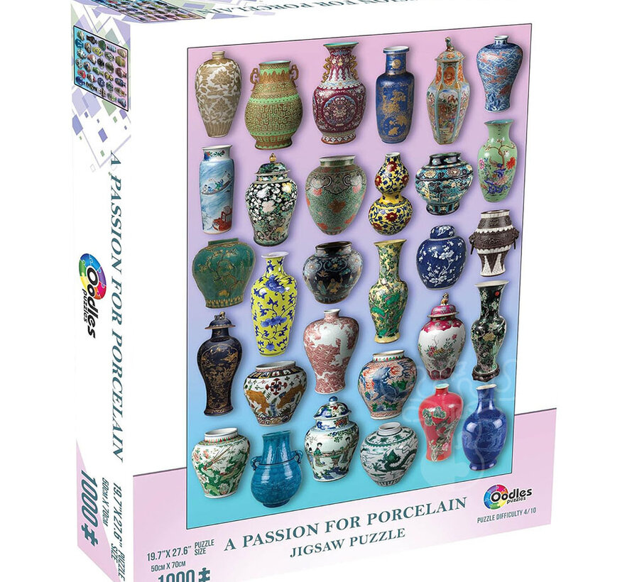 Mchezo A Passion for Porcelain Puzzle 1000pcs
