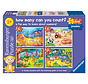 Ravensburger My First Puzzle: How Many Can You Count? Puzzle 6, 8, 10, 12 pcs