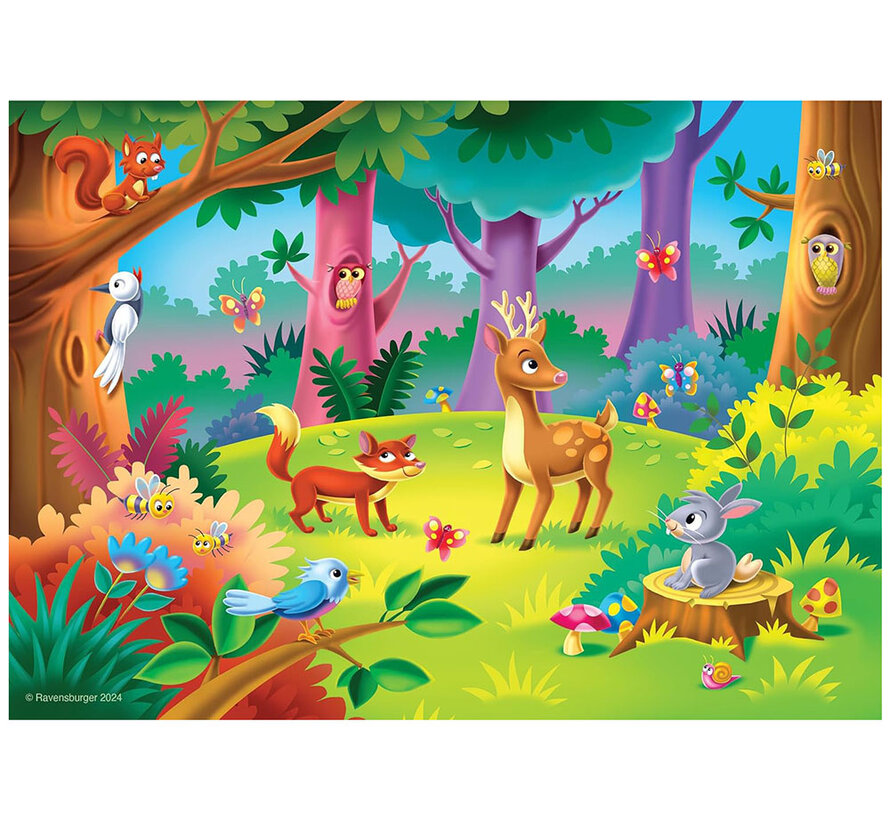 Ravensburger My First Puzzle: How Many Can You Count? Puzzle 6, 8, 10, 12 pcs