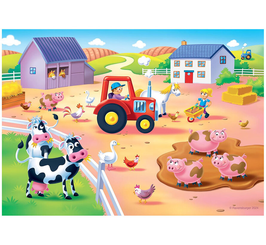Ravensburger My First Puzzle: How Many Can You Count? Puzzle 6, 8, 10, 12 pcs