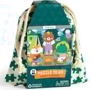 Mudpuppy Mudpuppy Puzzle to Go Happy Campers Puzzle 36pcs