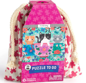 Mudpuppy Mudpuppy Puzzle to Go Kittens Puzzle 36pcs
