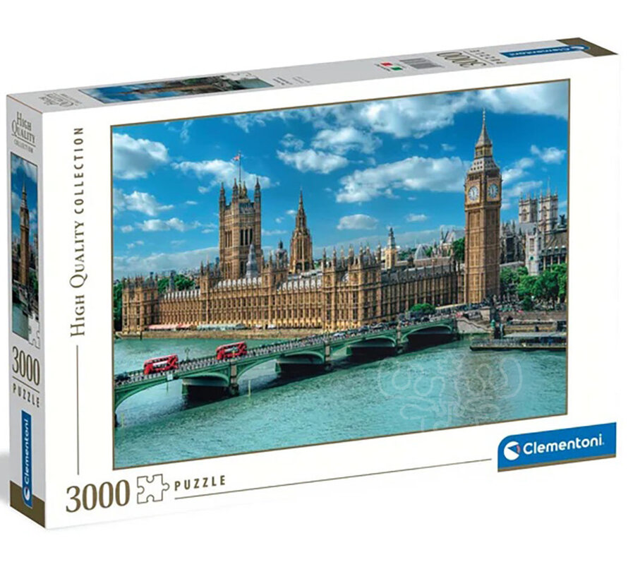 Clementoni The Houses Of Parliament  Puzzle 3000pcs