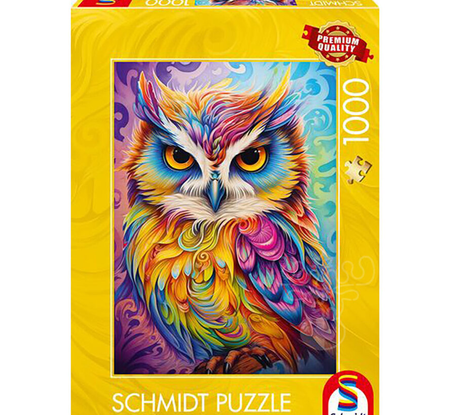 Schmidt The Parrot-Owl Puzzle 1000pcs