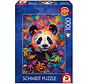Schmidt Panda in a Rainbow-Coloured Forest Puzzle 1000pcs