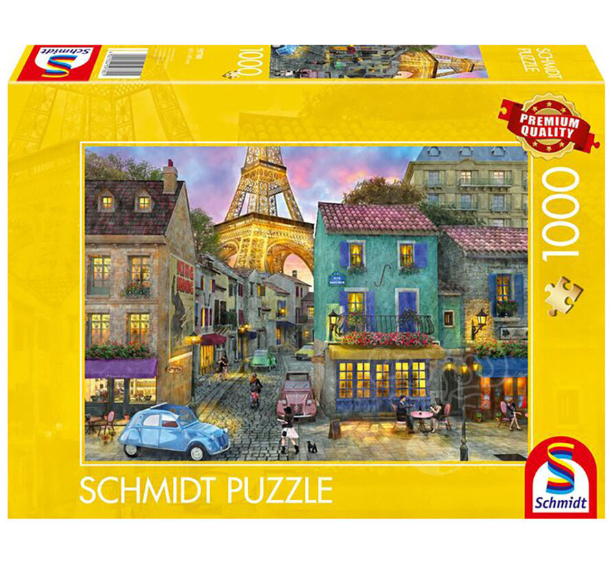 Schmidt The Streets of Paris Puzzle 1000pcs