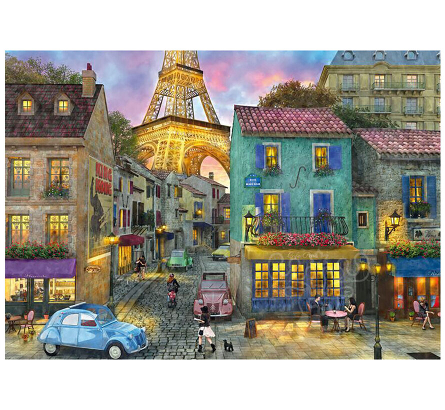 Schmidt The Streets of Paris Puzzle 1000pcs