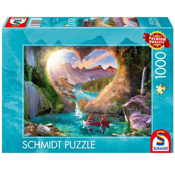 Schmidt Schmidt A Love of the Mountains Puzzle 1000pcs