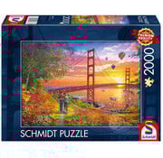 Schmidt Schmidt Walking to the Golden Gate Bridge Puzzle 2000pcs
