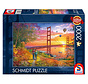 FINAL SALE Schmidt Walking to the Golden Gate Bridge Puzzle 2000pcs