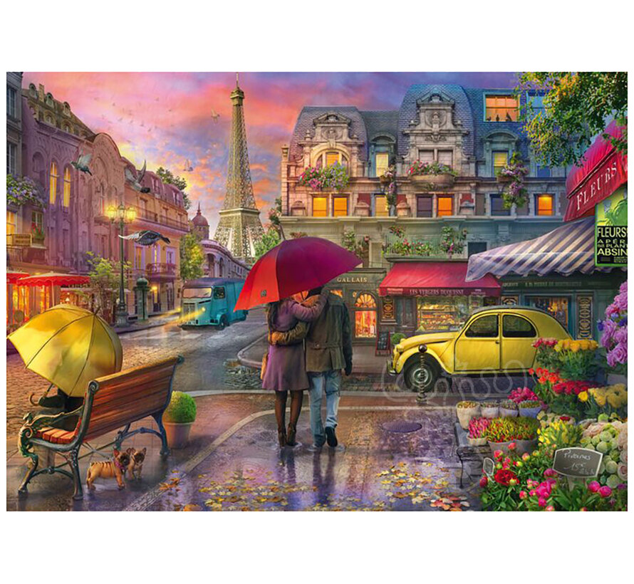 Schmidt Parisian Charm in the Rain Puzzle 500pcs