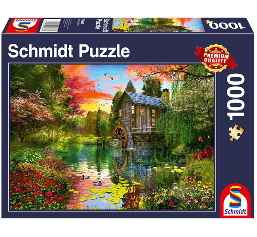 Schmidt The Water Mill Puzzle 1000pcs