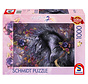 FINAL SALE Schmidt Blue Rose Puzzle 1000pcs