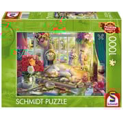 Schmidt Schmidt Puzzle Time with the Cat Puzzle 1000pcs