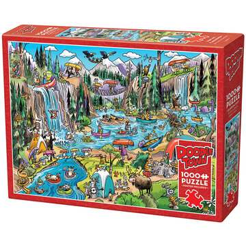 Cobble Hill Puzzles Cobble Hill Doodletown Portage Pandemonium Puzzle 1000pcs