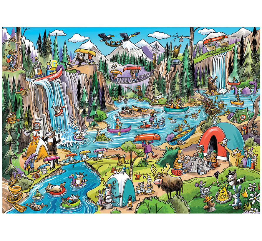 Cobble Hill Doodletown Portage Pandemonium Puzzle 1000pcs