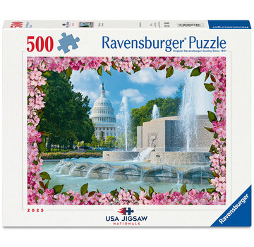 Ravensburger Ravensburger Washington Blossoms 500pcs USA Jigsaw Nationals 2025