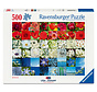 FINAL SALE Ravensburger Red, White and Blue 500pcs USA Jigsaw Nationals