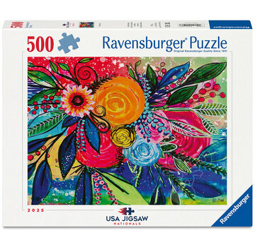 Ravensburger FINAL SALE Ravensburger Color Burst 500pcs USA Jigsaw Nationals 2025 - Canada Only
