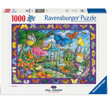 Ravensburger FINAL SALE Ravensburger The Butterfly Place Puzzle 1000pcs USA Jigsaw Nationals 2025 - Canada Only