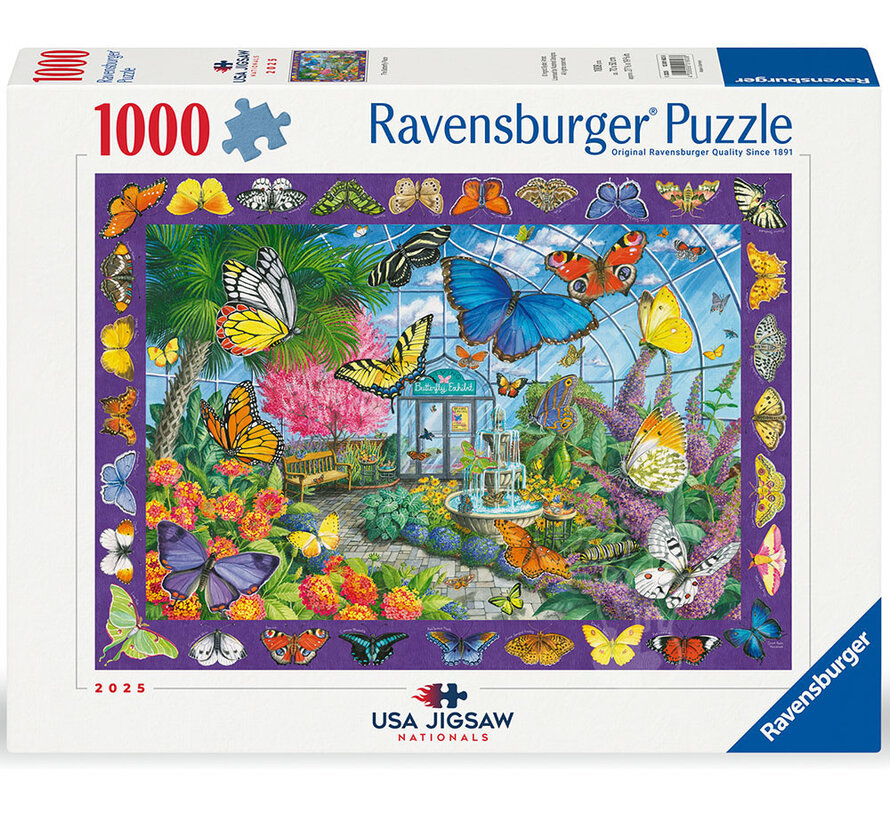 Ravensburger The Butterfly Place Puzzle 1000pcs USA Jigsaw Nationals 2025