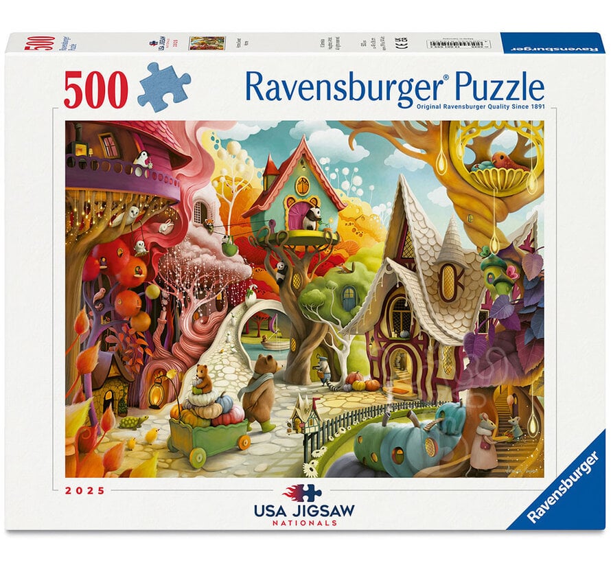 Ravensburger Home Sweet Home 500pcs USA Jigsaw Nationals 2025