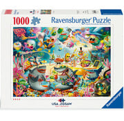 Ravensburger FINAL SALE Ravensburger Ocean Lounge Puzzle 1000pcs USA Jigsaw Nationals 2025
