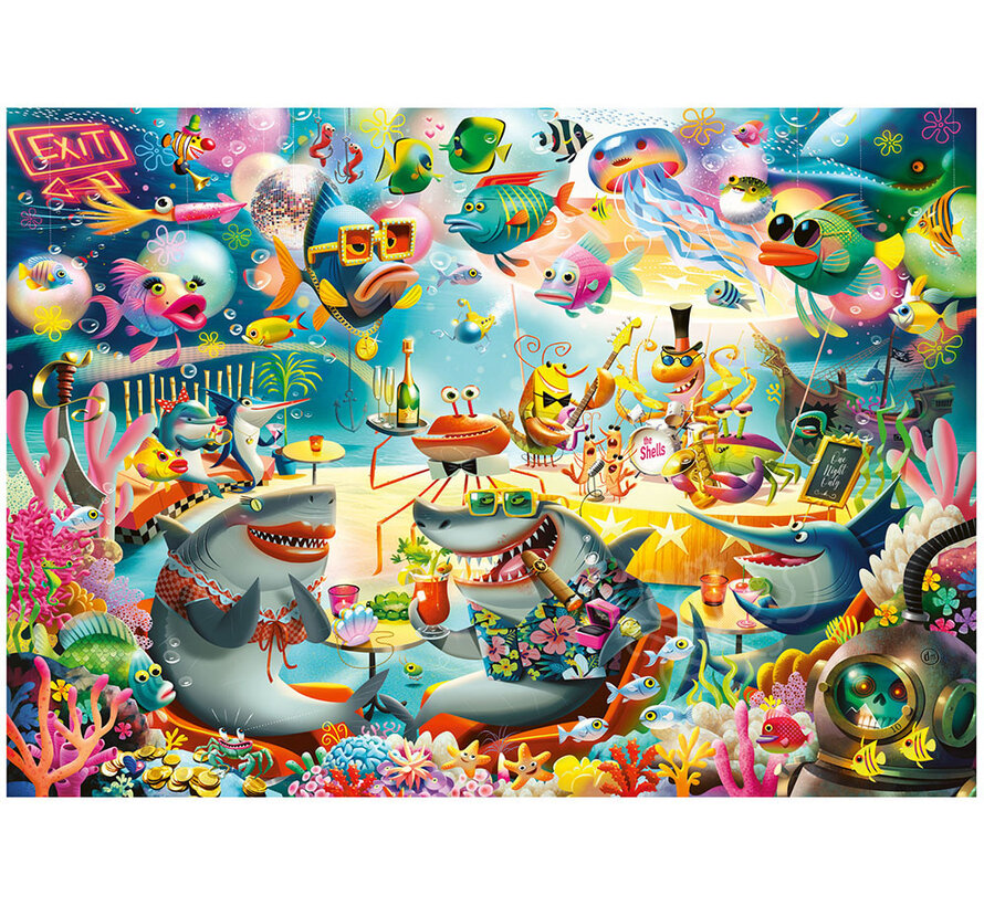 FINAL SALE Ravensburger Ocean Lounge Puzzle 1000pcs USA Jigsaw Nationals 2025