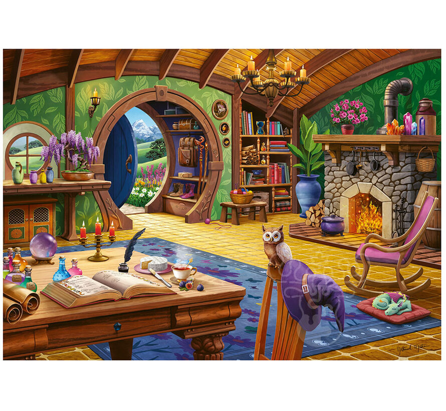 Ravensburger Charmed Cottage Puzzle 1000pcs USA Jigsaw Nationals 2025