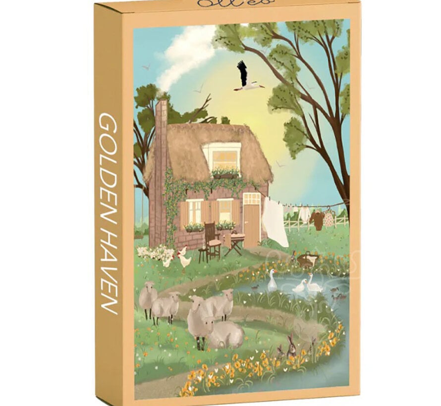 Olleo Golden Haven Mini Puzzle 99pcs