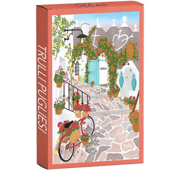 Olleo Puzzles Olleo Trulli Pugliesi Mini Puzzle 99pcs