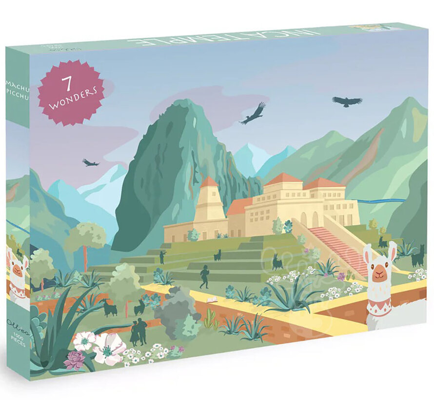 Olleo 7 Wonders: Inca Temple, Machu Picchu Puzzle 1000pcs