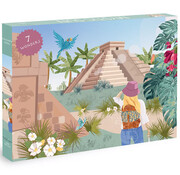Olleo Puzzles Olleo 7 Wonders: Mystic Sun, Chichen Itza Puzzle 1000pcs
