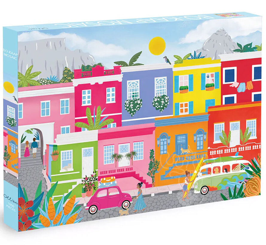 Olleo Bo-Kaap Mosaic Puzzle 1000pcs