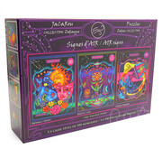 JaCaRou Puzzles FINAL SALE JaCaRou Zodiac Collection: Air Signs Puzzle 3 x 500pcs