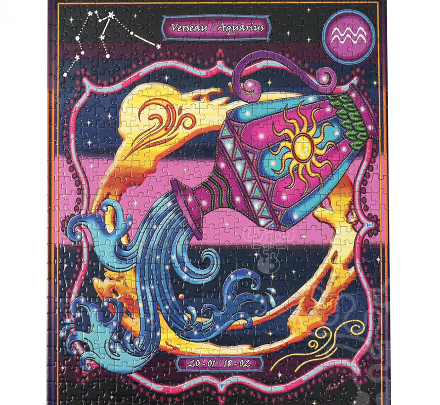 JaCaRou Zodiac Collection: Air Signs Puzzle 3 x 500pcs