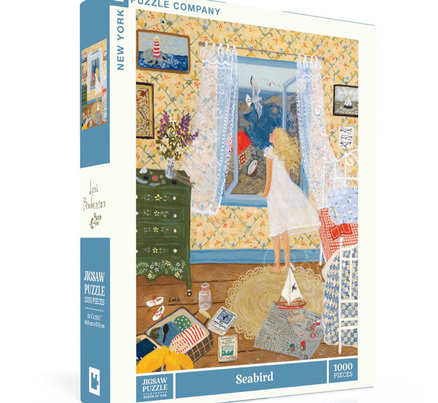 New York Puzzle Co. Loré Pemberton: Seabird Puzzle 1000pcs