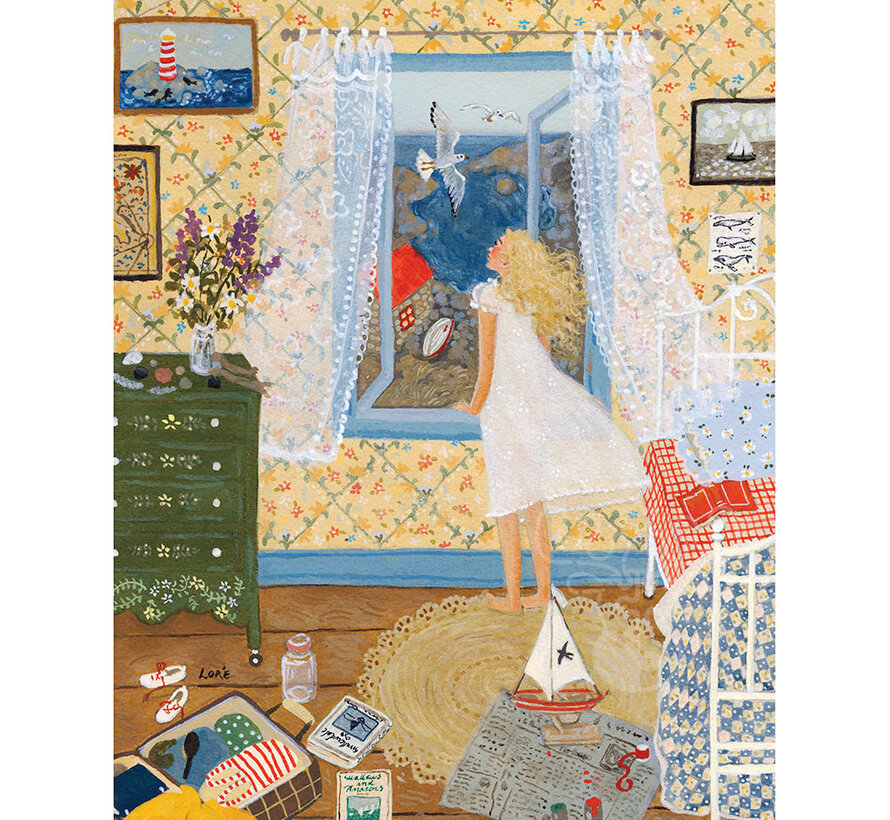 New York Puzzle Co. Loré Pemberton: Seabird Puzzle 1000pcs