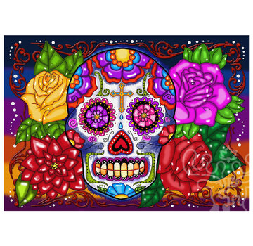 JaCaRou Puzzles JaCaRou Las Calaveras Puzzle 1000pcs