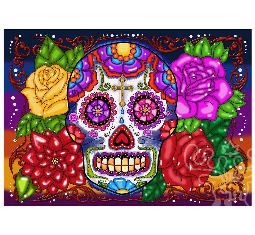 JaCaRou Las Calaveras Puzzle 1000pcs
