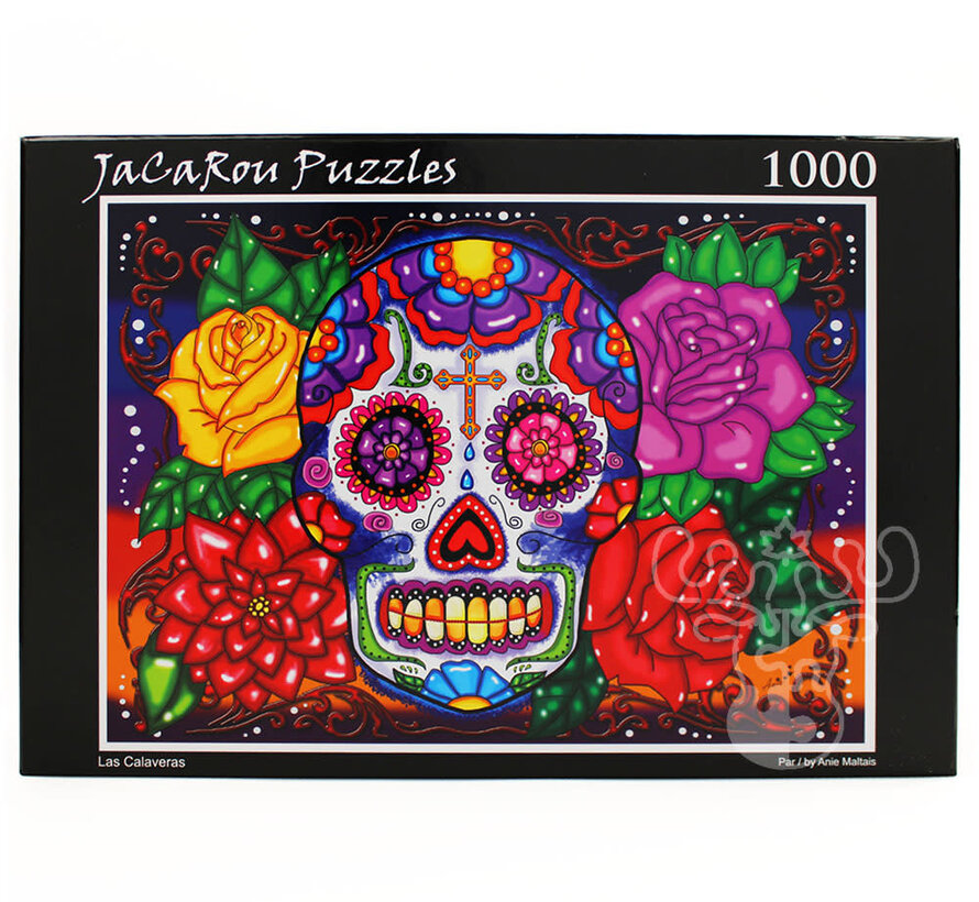 JaCaRou Las Calaveras Puzzle 1000pcs